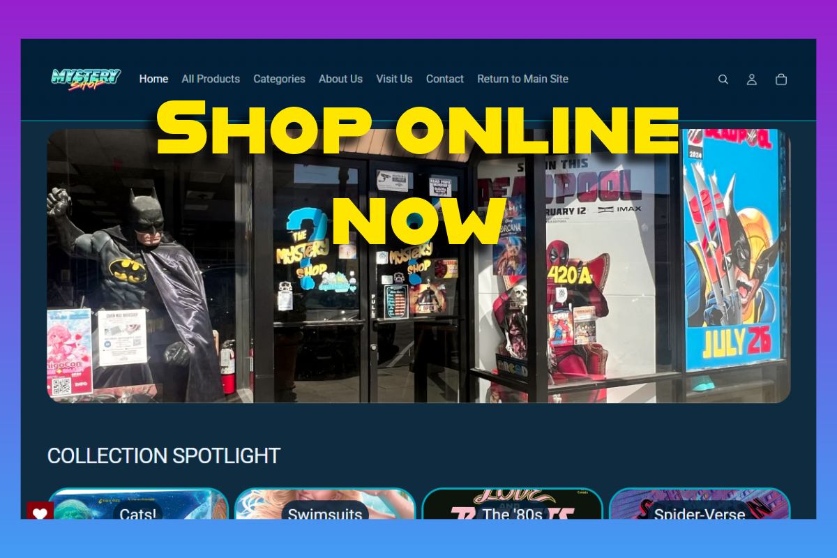 Click to view blog post Screenshot of The Mystery Shop store profile on the League of Comic Geeks website