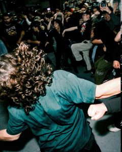 Live hardcore performance with Watch You Fall, Deprave, Impurity, Detach, and Suicide Revolver at the Mystery Shop in Oxnard, CA, December 27, 2024