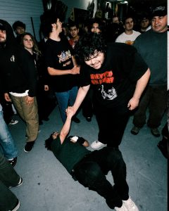 Live hardcore performance with Watch You Fall, Deprave, Impurity, Detach, and Suicide Revolver at the Mystery Shop in Oxnard, CA, December 27, 2024