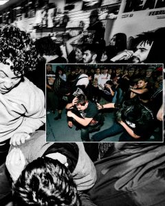 Live hardcore performance with Watch You Fall, Deprave, Impurity, Detach, and Suicide Revolver at the Mystery Shop in Oxnard, CA, December 27, 2024
