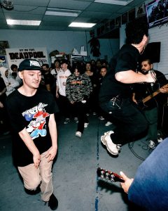 Live hardcore performance with Watch You Fall, Deprave, Impurity, Detach, and Suicide Revolver at the Mystery Shop in Oxnard, CA, December 27, 2024