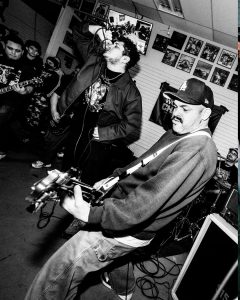 Live hardcore performance with Watch You Fall, Deprave, Impurity, Detach, and Suicide Revolver at the Mystery Shop in Oxnard, CA, December 27, 2024