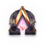 Alpha Clash graphical logo