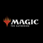 Magic: the Gathering logo on a black background