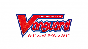 Cardfight!! Vanguard logo with Japanese text below it that says "Kado Faito" in katakana