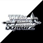 Weiss Schwarz logo with a white and black background