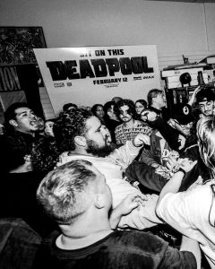 Contention performing live at the Mystery Shop, Oxnard, CA, February 24, 2025