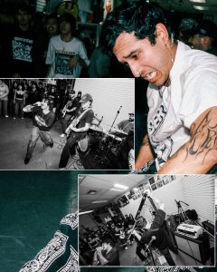 Live hardcore show at the Mystery Shop, Oxnard, CA, March 13, 2025.
