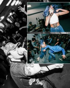 Live hardcore show at the Mystery Shop, Oxnard, CA, March 13, 2025.