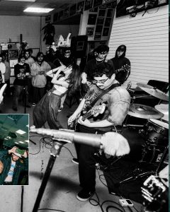 Live hardcore show at the Mystery Shop, Oxnard, CA, March 13, 2025.