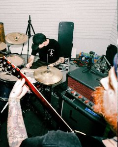 Live hardcore performance at the Mystery Shop, Oxnard, CA, March 20, 2025.