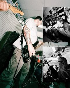 Live hardcore performance at the Mystery Shop, Oxnard, CA, March 20, 2025.