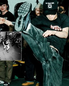 Live hardcore performance at the Mystery Shop, Oxnard, CA, April 10, 2025.