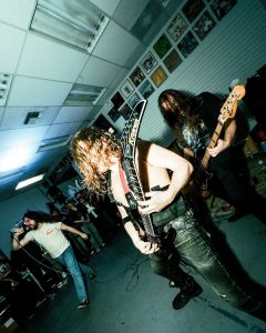 High Command performing live at the Mystery Shop, Oxnard, CA, April 10, 2025.