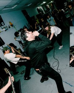 Live hardcore performance at the Mystery Shop, Oxnard, CA, May 7, 2025.