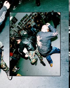 Live hardcore performance at the Mystery Shop, Oxnard, CA, May 7, 2025.