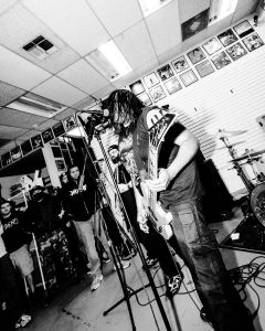 Khasm performing live at the Mystery Shop, Oxnard, CA, May 7, 2025.