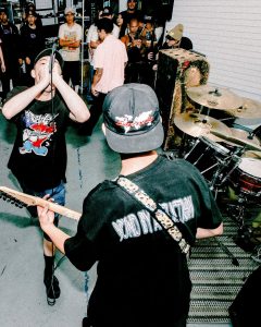 Hardcore show at the Mystery Shop, May 10, 2025.