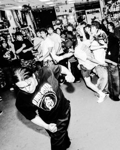 Hardcore show at the Mystery Shop, May 10, 2025.