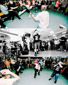Hardcore show at the Mystery Shop, May 10, 2025.