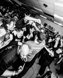 Downpresser performing live at the Mystery Shop, Oxnard, CA, May 18, 2025.