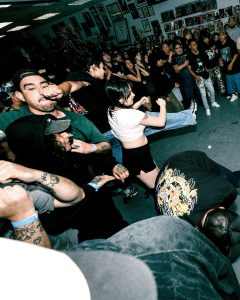 Hardcore show at the Mystery Shop, Oxnard, CA, May 18, 2025.