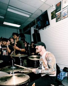 Hardcore show at the Mystery Shop, Oxnard, CA, May 18, 2025.