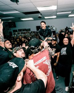 Hardcore show at the Mystery Shop, Oxnard, CA, May 18, 2025.