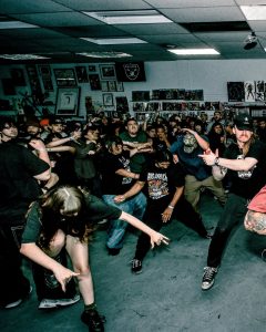 Hardcore show at the Mystery Shop, Oxnard, CA, May 18, 2025.
