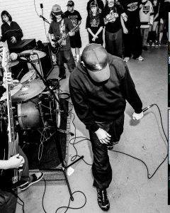 Bare Minimum performing live at the Mystery Shop, May 18, 2025.