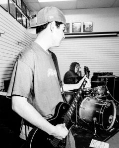 Flatline performing their first show at the Mystery Shop, Oxnard, CA, May 7, 2025.