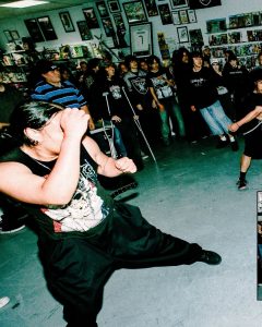 Flatline performing their first show at the Mystery Shop, Oxnard, CA, May 7, 2025.