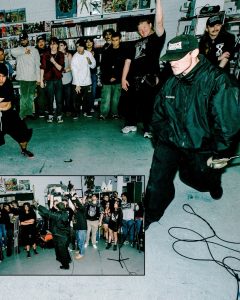 Flatline performing their first show at the Mystery Shop, Oxnard, CA, May 7, 2025.