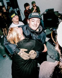 Flatline performing their first show at the Mystery Shop, Oxnard, CA, May 7, 2025.