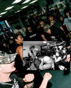 Flatline performing their first show at the Mystery Shop, Oxnard, CA, May 7, 2025.