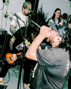 Dying Breath performing live at the Mystery Shop, May 7, 2025.
