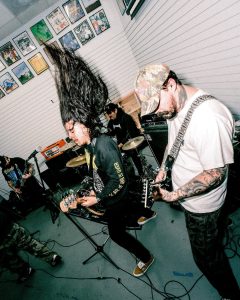 Dying Breath performing live at the Mystery Shop, May 7, 2025.
