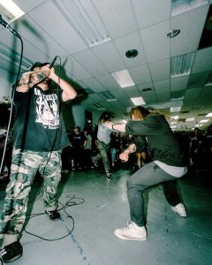 Dying Breath performing live at the Mystery Shop, May 7, 2025.