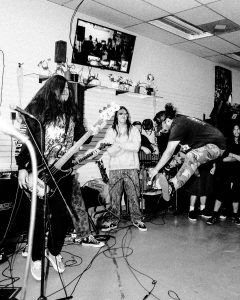 Dying Breath performing live at the Mystery Shop, May 7, 2025.