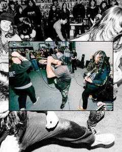 Dying Breath performing live at the Mystery Shop, May 7, 2025.