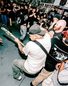 Hardcore show at the Mystery Shop, Oxnard, CA, May 8, 2025.