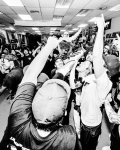 Desmadre performing at the Mystery Shop, Oxnard, CA, May 8, 2025.