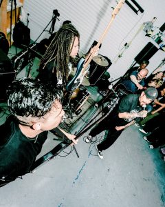 Desmadre performing at the Mystery Shop, Oxnard, CA, May 8, 2025.