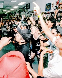 Desmadre performing at the Mystery Shop, Oxnard, CA, May 8, 2025.