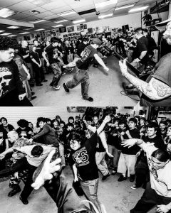 Live hardcore show at the Mystery Shop, Oxnard, CA, June 7, 2025.