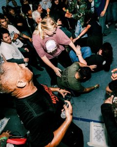 Live hardcore show at the Mystery Shop, Oxnard, CA, June 7, 2025.