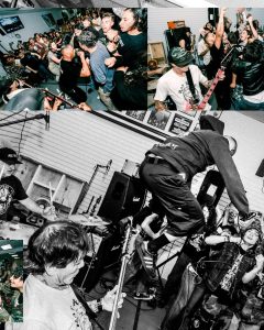 Live hardcore show at the Mystery Shop, Oxnard, CA, June 7, 2025.