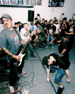 Combust performing live at the Mystery Shop, Oxnard, CA, July 15, 2025.