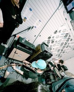 Combust performing live at the Mystery Shop, Oxnard, CA, July 15, 2025.