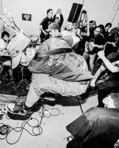 Combust performing live at the Mystery Shop, Oxnard, CA, July 15, 2025.